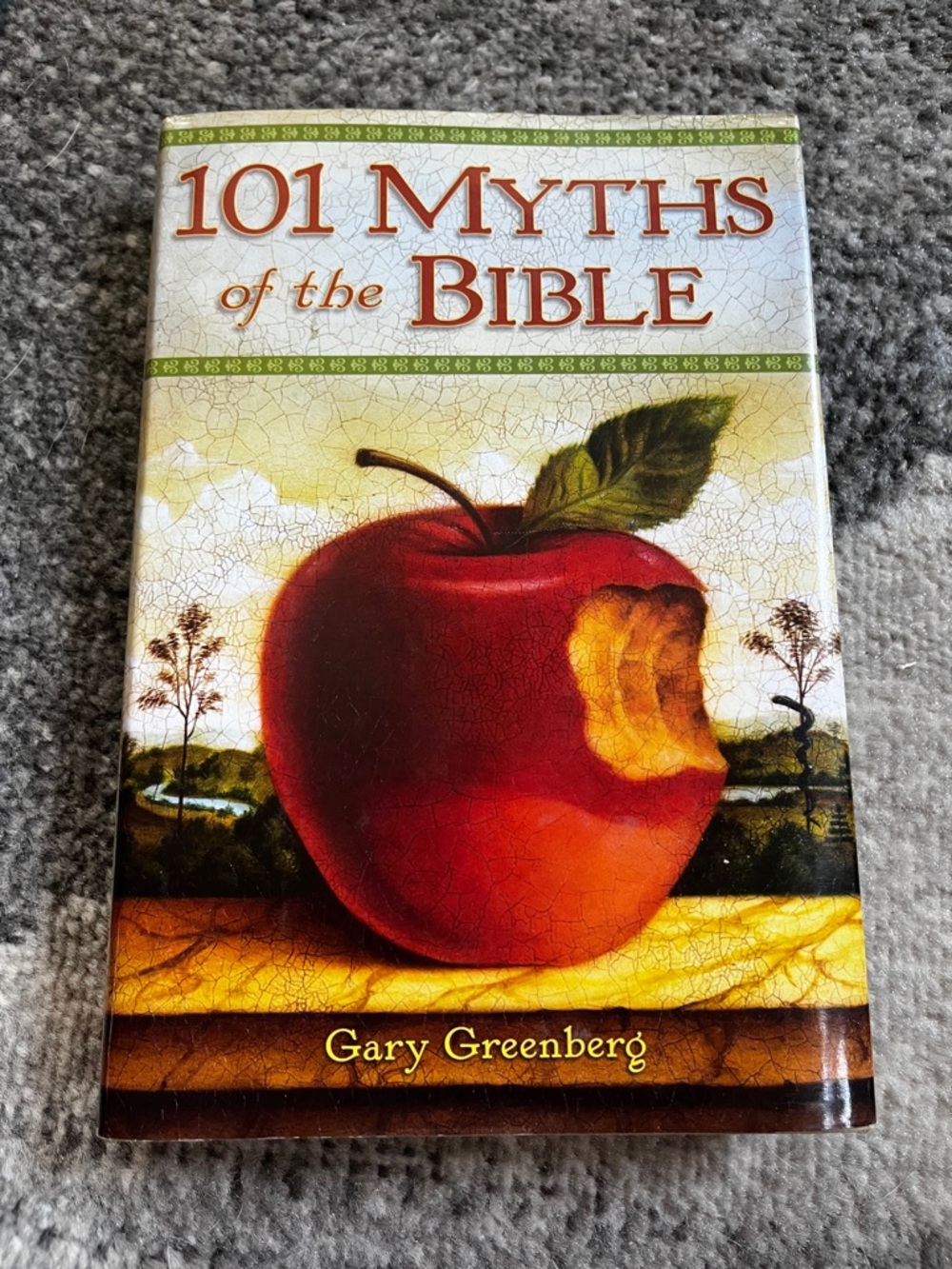 101 Myths of the Bible Hardcover Book - White and Brown
